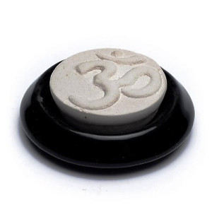 Αρωματική πέτρα - Aroma stone diffuser ohm black 