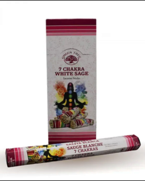 7 Chakra White Sage - 7 Τσάκρα Λευκό Φασκόμηλο (GT)