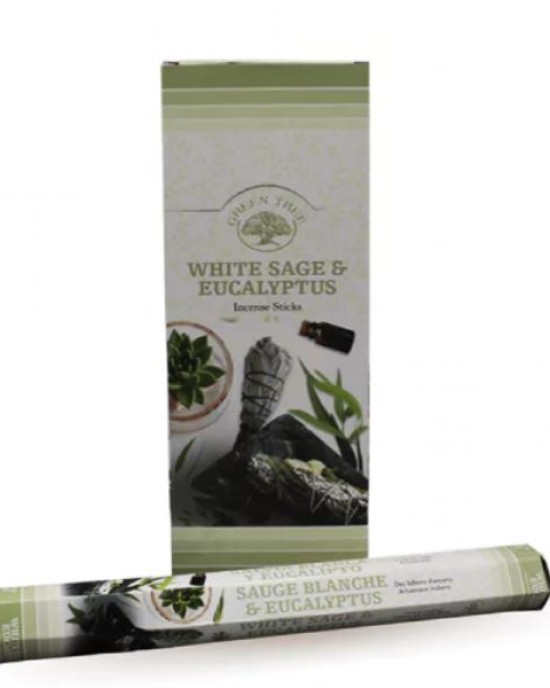 White Sage & Eucalyptus - Λευκό Φασκόμηλο & Ευκάλυπτος