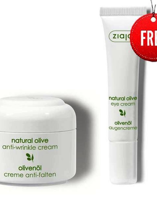 Ziaja Olive antiwrinkle face cream 30+ 50 ml + eye cream 15ml δώρο Ziaja Olive antiwrinkle face cream 30+ 50 ml + eye cream 15ml δώρο