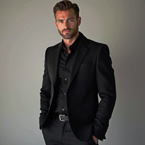 H191 - Man Wears Black 